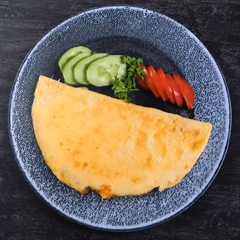 Marjon Milliy Taomlar Pishloqli omlet menyu rasmi